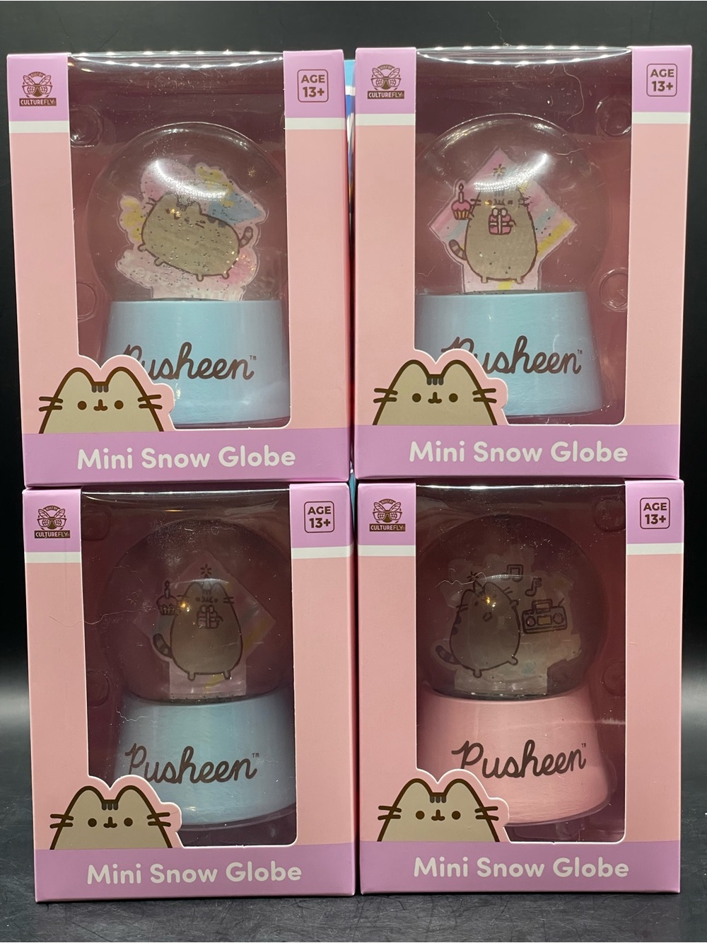 Pusheen Mini Snow Globes - Pick Yours